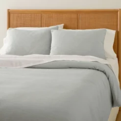 Heathered Stripe Comforter & Sham Set Jet Gray/Sour Cream - Hearth & Hand™ With Magnolia -Cozy Living Hub GUEST 0606b777 0300 43bb b1cd 22bbc6c3a7f5