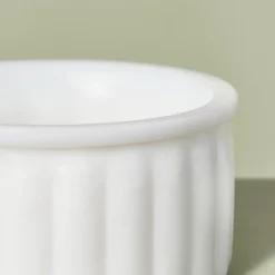 Ribbed Milk Glass Bathroom Trinket Dish White - Hearth & Hand™ With Magnolia 5 Ribbed Milk Glass Bathroom Trinket Dish White - Hearth & Hand™ With Magnolia -Cozy Living Hub GUEST 11692f3a 653d 42aa 857c 25e0fc7e1132