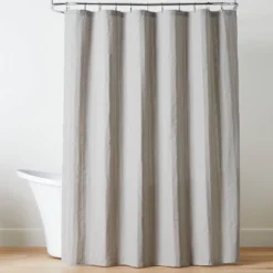 Crinkle Stripe Woven Shower Curtain - Hearth & Hand™ With Magnolia -Cozy Living Hub GUEST 12eccc21 15b6 4f53 9374 db40d0d2b19d