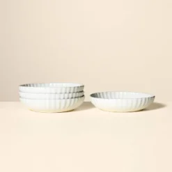 25oz Scalloped Edge Stoneware Pasta/Grain Bowl Cream - Hearth & Hand™ With Magnolia 5 25oz Scalloped Edge Stoneware Pasta/Grain Bowl Cream - Hearth & Hand™ With Magnolia -Cozy Living Hub GUEST 193978b7 9e1a 4424 a8a0 fdf885f6e5d1