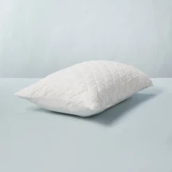 Diamond Stripe Matelassé Pillow Sham - Hearth & Hand™ With Magnolia 5 Diamond Stripe Matelassé Pillow Sham - Hearth & Hand™ With Magnolia -Cozy Living Hub GUEST 1d1dfbac f897 4282 b3ef 0d6687000785