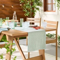 16oz Textured Tritan Plastic Wine Goblet - Hearth & Handâ„¢ With Magnolia