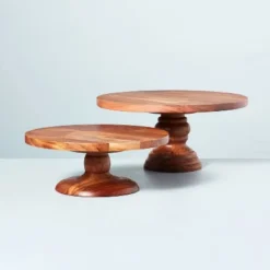 11" Wooden Cake Stand - Hearth & Hand™ With Magnolia 5 11" Wooden Cake Stand - Hearth & Hand™ With Magnolia -Cozy Living Hub GUEST 239e33c4 159a 441c a2c4 38d6fd007af5
