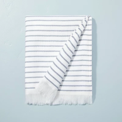 Allover Stripe Matelassé Throw Blanket - Hearth & Hand™ With Magnolia 4 Allover Stripe Matelassé Throw Blanket - Hearth & Hand™ With Magnolia - Image 4