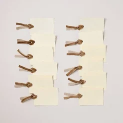 Place Setting Cards With Brown Velvet Ribbon 12ct - Hearth & Hand™ With Magnolia -Cozy Living Hub GUEST 30cb2a95 c9b6 4860 873d 4713fbe652a6