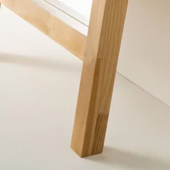 71" Standing Wood Framed Mirror Natural - Hearth & Hand™ With Magnolia -Cozy Living Hub GUEST 35db195e 7987 4933 82c1 b2b22975adb3