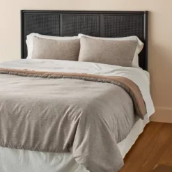 3pc Heathered Stripe Comforter Bedding Set Brown - Hearth & Hand™ With Magnolia 9 3pc Heathered Stripe Comforter Bedding Set Brown - Hearth & Hand™ With Magnolia -Cozy Living Hub GUEST 3b7c1a58 ca28 4ac5 926d 7d2dd057436a