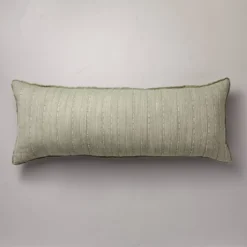 16"x42" Washed Loop Stripe Lumbar Bed Pillow - Hearth & Hand™ With Magnolia -Cozy Living Hub GUEST 3f4d66eb 1363 4711 9f60 162fc243fa6f