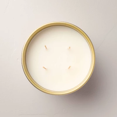 4 Wick Metal Salted Honey Jar Candle 20oz - Hearth & Hand™ With Magnolia 2 4 Wick Metal Salted Honey Jar Candle 20oz - Hearth & Hand™ With Magnolia - Image 2