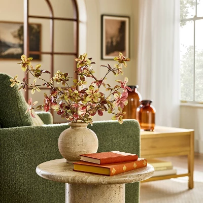 16" Rusty Quince Artificial Fall Arrangement - Hearth & Hand™ With Magnolia 1 16" Rusty Quince Artificial Fall Arrangement - Hearth & Hand™ With Magnolia