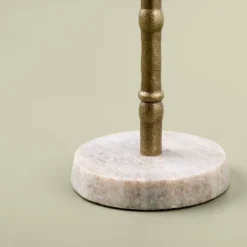 3pc Taper Marble And Brass Candle Holder Set - Hearth & Hand™ With Magnolia -Cozy Living Hub GUEST 5061f0b5 a24f 4e46 8690 3324442a0443