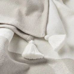 Tasseled Color Block Woven Throw Blanket - Hearth & Hand™ With Magnolia 12 Tasseled Color Block Woven Throw Blanket - Hearth & Hand™ With Magnolia -Cozy Living Hub GUEST 50998dde f71c 4868 942a 920dda539ac0