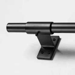 Steel Curtain Rod Matte Black - Hearth & Hand™ With Magnolia -Cozy Living Hub GUEST 516d66d5 ea02 445f b620 8fe825eac82e