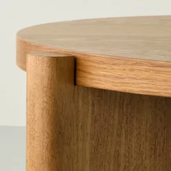 Wood Round Coffee Table Natural - Hearth & Hand™ With Magnolia -Cozy Living Hub GUEST 51a4e649 cdb3 4863 b979 02c75088c2c7