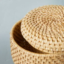 Woven Basket With Lid Natural - Hearth & Hand™ With Magnolia 7 Woven Basket With Lid Natural - Hearth & Hand™ With Magnolia -Cozy Living Hub GUEST 5771aee5 3de9 4b2d 8eea 1b818536233b