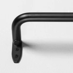 French Return Curtain Rod Matte Black - Hearth & Hand™ With Magnolia -Cozy Living Hub GUEST 5987b0dc 45b5 499b b3b8 5ff71a48bb8d