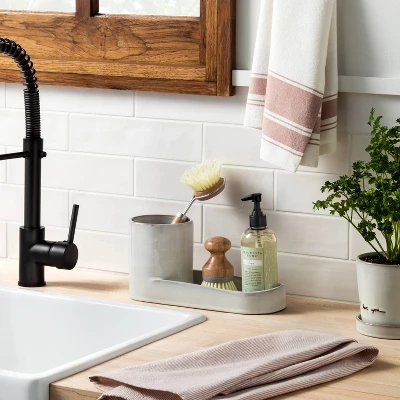 Palm Dish Brush - Hearth & Hand™ With Magnolia: Ergonomic Wooden Kitchen Cleaning Tool 1 Palm Dish Brush - Hearth & Hand™ With Magnolia: Ergonomic Wooden Kitchen Cleaning Tool