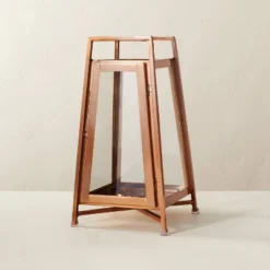 Raised Metal & Glass Pillar Candle Lantern Copper - Hearth & Hand™ With Magnolia 9 Raised Metal & Glass Pillar Candle Lantern Copper - Hearth & Hand™ With Magnolia -Cozy Living Hub GUEST 6539ef87 2624 49f6 ba33 026e18d1ec9e