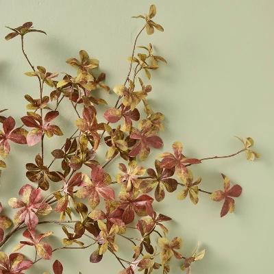 36" Rusty Quince Leaf Artificial Fall Stem - Hearth & Hand™ With Magnolia 2 36" Rusty Quince Leaf Artificial Fall Stem - Hearth & Hand™ With Magnolia - Image 2