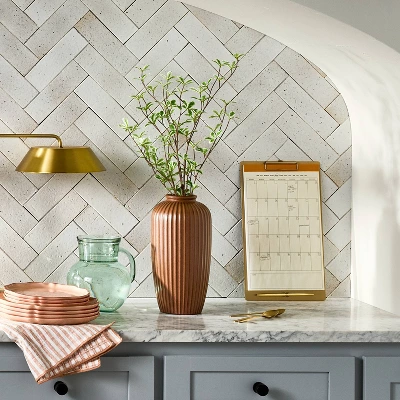 36" Faux Variegated Terminalia Leaf Branch - Hearth & Hand™ With Magnolia 1 36" Faux Variegated Terminalia Leaf Branch - Hearth & Hand™ With Magnolia