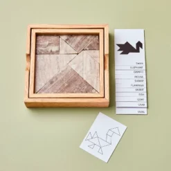 Marble & Wood Tangram Puzzle - Hearth & Hand™ With Magnolia -Cozy Living Hub GUEST 71d4e024 c17a 4329 a056 0cf2b739e336