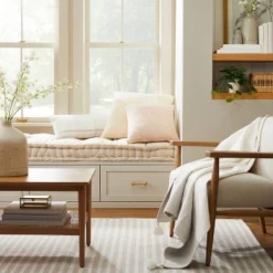 Tasseled Color Block Woven Throw Blanket - Hearth & Hand™ With Magnolia