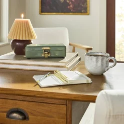 6.3" Lamp Figural Sculpted Candle - Hearth & Handâ„¢ With Magnolia