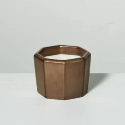 Octagonal Ceramic Cashmere & Suede Fall Jar Candle Metallic Bronze - Hearth & Hand™ With Magnolia 8 Octagonal Ceramic Cashmere & Suede Fall Jar Candle Metallic Bronze - Hearth & Hand™ With Magnolia -Cozy Living Hub GUEST 8d3191e0 b160 4eec bea1 9822c9fa9e34