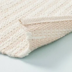 Textured Stripe Indoor/Outdoor Woven Area Rug Beige/Cream - Hearth & Hand™ With Magnolia 7 Textured Stripe Indoor/Outdoor Woven Area Rug Beige/Cream - Hearth & Hand™ With Magnolia -Cozy Living Hub GUEST 925d7728 e4f3 4810 930a a2a2166b743a