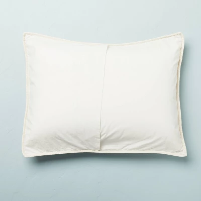 Diamond Stripe Matelassé Pillow Sham - Hearth & Hand™ With Magnolia 2 Diamond Stripe Matelassé Pillow Sham - Hearth & Hand™ With Magnolia - Image 2