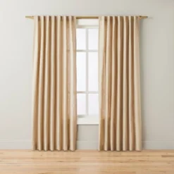 Fleck Stripe Leno Weave Curtain Panel Natural - Hearth & Hand™ With Magnolia 9 Fleck Stripe Leno Weave Curtain Panel Natural - Hearth & Hand™ With Magnolia -Cozy Living Hub GUEST 9976e7d5 9983 49c8 a432 f89edf15ed43