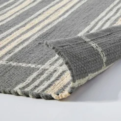 Wool Blend Variegated Stripe Area Rug Dark Gray - Hearth & Hand™ With Magnolia -Cozy Living Hub GUEST 9dd02d18 6d5e 42bb a6fd 2ce15248043f