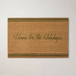 Home For The Holidays Coir Christmas Doormat Tan/Evergreen - Hearth & Hand™ With Magnolia 7 Home For The Holidays Coir Christmas Doormat Tan/Evergreen - Hearth & Hand™ With Magnolia -Cozy Living Hub GUEST 9e509adc f297 45c1 9bfc 1446110a5518