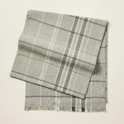 Textured Fall Plaid Woven Table Runner Sage Green - Hearth & Hand™ With Magnolia 7 Textured Fall Plaid Woven Table Runner Sage Green - Hearth & Hand™ With Magnolia -Cozy Living Hub GUEST a3a57c62 498d 408a 9c9a de3a025d8d7d