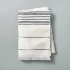Multistripe Bath Towels Cream/Gray - Hearth & Hand™ With Magnolia 11 Multistripe Bath Towels Cream/Gray - Hearth & Hand™ With Magnolia -Cozy Living Hub GUEST a3ab88f0 8654 425b a1f7 f62caee554f1
