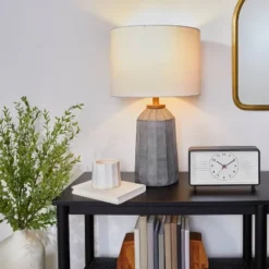 Carved Ceramic Table Lamp Dark Gray (Includes LED Light Bulb) - Hearth & Hand™ With Magnolia 5 Carved Ceramic Table Lamp Dark Gray (Includes LED Light Bulb) - Hearth & Hand™ With Magnolia -Cozy Living Hub GUEST a46bfd2c 5e9b 4152 a76f 8481e7b67a1c