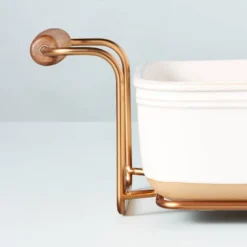 4.25qt Oven-to-Table Stoneware Baking Dish With Cradle Carrier Cream/Clay - Hearth & Hand™ With Magnolia 5 4.25qt Oven-to-Table Stoneware Baking Dish With Cradle Carrier Cream/Clay - Hearth & Hand™ With Magnolia -Cozy Living Hub GUEST a6a6fc4c f8f3 4913 a404 ef592b5d98a2