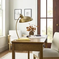 Toggle Switch Task Lamp Brass - Hearth & Handâ„¢ With Magnolia