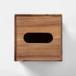 Wooden Tissue Box Holder - Hearth & Handâ„¢ With Magnolia