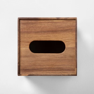 Wooden Tissue Box Holder - Hearth & Hand™ With Magnolia 1 Wooden Tissue Box Holder - Hearth & Hand™ With Magnolia