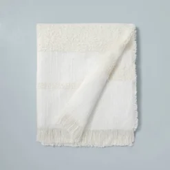 Dimensional Stripe Dobby Throw Blanket - Hearth & Hand™ With Magnolia -Cozy Living Hub GUEST b5e2b98f aff6 496b bc27 0ddd19663e09