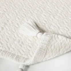 24" X 60" Solid Tassels Bath Rug Sour Cream - Hearth & Hand™ With Magnolia 5 24" X 60" Solid Tassels Bath Rug Sour Cream - Hearth & Hand™ With Magnolia -Cozy Living Hub GUEST bed1817b ad8b 4f2a bba6 1c12db901fb2