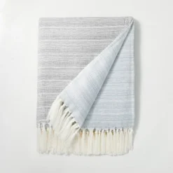 Faded Pin Stripe Gauze-Woven Throw Blanket - Hearth & Hand™ With Magnolia 8 Faded Pin Stripe Gauze-Woven Throw Blanket - Hearth & Hand™ With Magnolia -Cozy Living Hub GUEST c1773d90 5fbf 416e b8cb fd886e03f5ae
