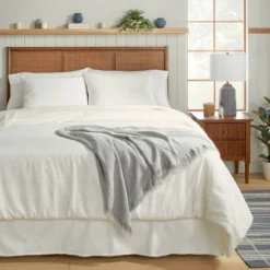 Fine Stripe Duvet & Sham Set Twilight Taupe/Sour Cream - Hearth & Hand™ With Magnolia -Cozy Living Hub GUEST c27ed094 d019 497e 86b4 0a670b3b9450