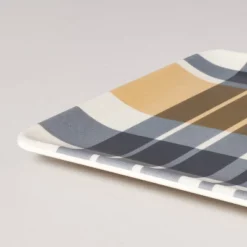 3pc Mixed Fall Pattern Bamboo-Melamine Serving Trays Gold/Blue/Cream - Hearth & Hand™ With Magnolia -Cozy Living Hub GUEST cb8d6434 f62d 4196 8f17 5414bbeca95f