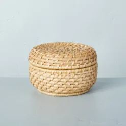 Woven Basket With Lid Natural - Hearth & Hand™ With Magnolia 8 Woven Basket With Lid Natural - Hearth & Hand™ With Magnolia -Cozy Living Hub GUEST cd13636c be60 427b b7e0 6ad52733400f