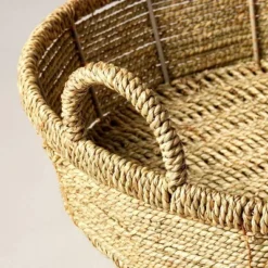 20" Woven Decorative Tray - Hearth & Hand™ With Magnolia 5 20" Woven Decorative Tray - Hearth & Hand™ With Magnolia -Cozy Living Hub GUEST d515ff03 17de 447d 9d94 1876548b7ef1