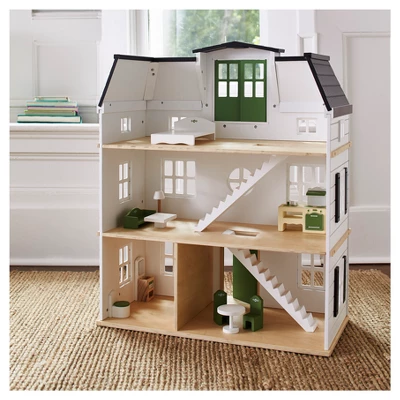 Toy Doll Townhouse With Furniture - Hearth & Hand™ With Magnolia 4 Toy Doll Townhouse With Furniture - Hearth & Hand™ With Magnolia - Image 4