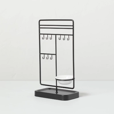 Jewelry Organization Stand Matte Black - Hearth & Hand™ With Magnolia 2 Jewelry Organization Stand Matte Black - Hearth & Hand™ With Magnolia - Image 2