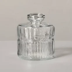 Ribbed Clear Glass Bud Vase - Hearth & Hand™ With Magnolia -Cozy Living Hub GUEST e982acbd e5d8 4e5c 91ef 3f47a5268ba4